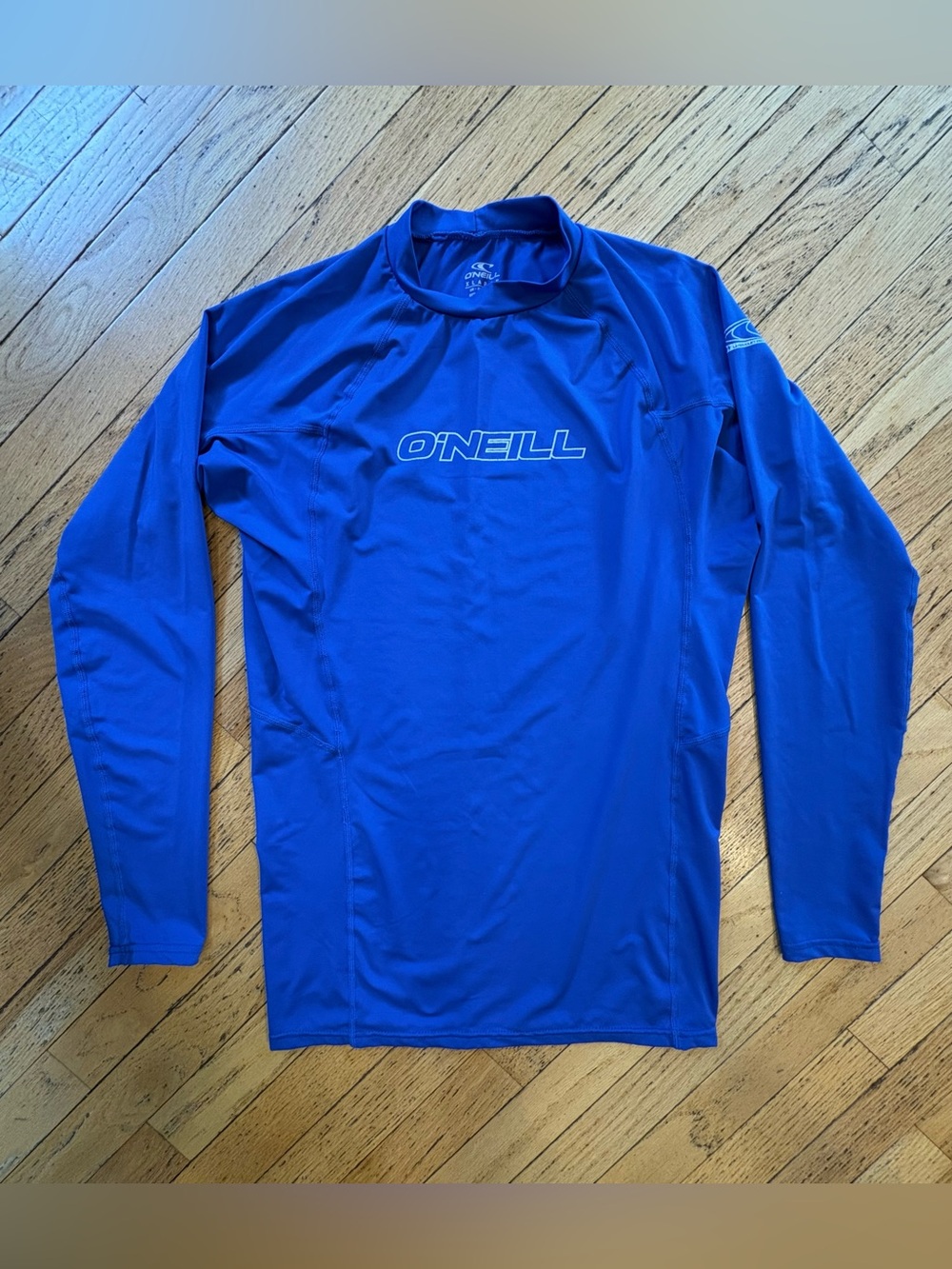 O'Neill Men's Royal Blue Long-Sleeve Rash Guard